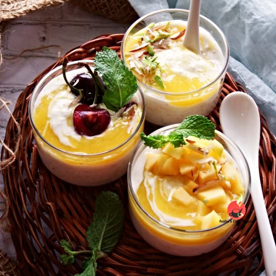 Overnight Oats with Mangoes - Recipe photo by anshusfoododyssey