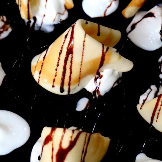 Homemade Fortune Cookies - Recipe photo by Tasted Recipes