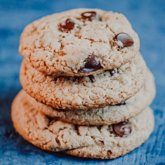 The Best Gluten-Free Vegan Cookies - Recipe photo by moon and spoon and yum.