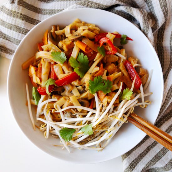 Tahini Pad Thai - Recipe photo by mimiace