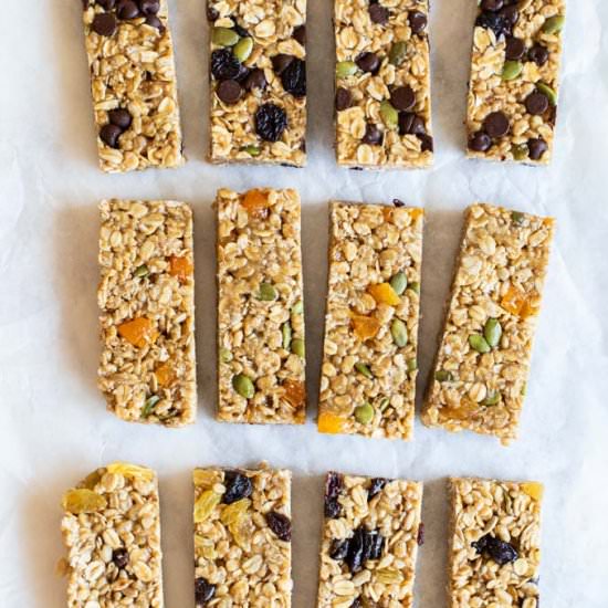 No Bake Granola Bars - Recipe photo by SunkissedKitch