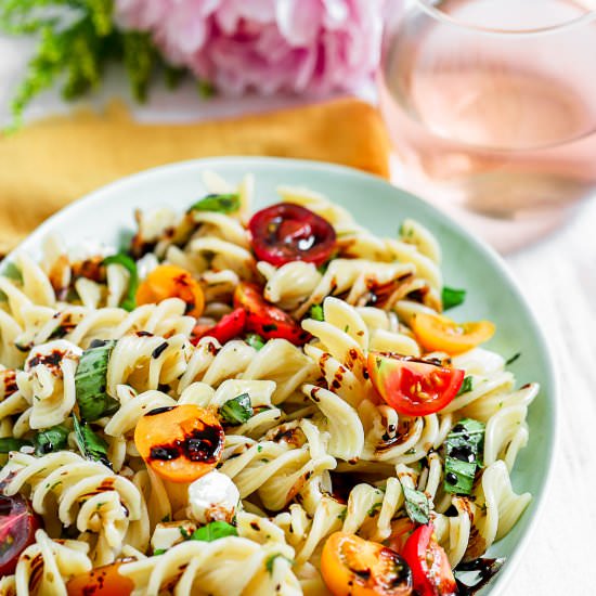 Caprese Pasta Salad - Recipe photo by SprinklesandSeaSalt