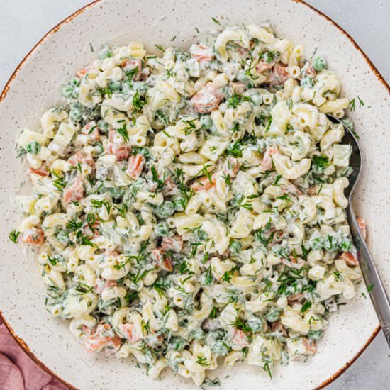 Classic Macaroni Salad - Recipe photo by giverecipe