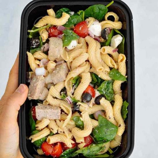 Italian Sausage Pasta Meal Prep - Recipe photo by mealpreponfleek