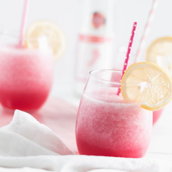 Pink Lemonade Wine Slushies - Recipe photo by megseverydayindulgence