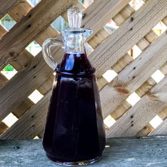 DIY Elderberry Syrup - Recipe photo by suziethefoodie