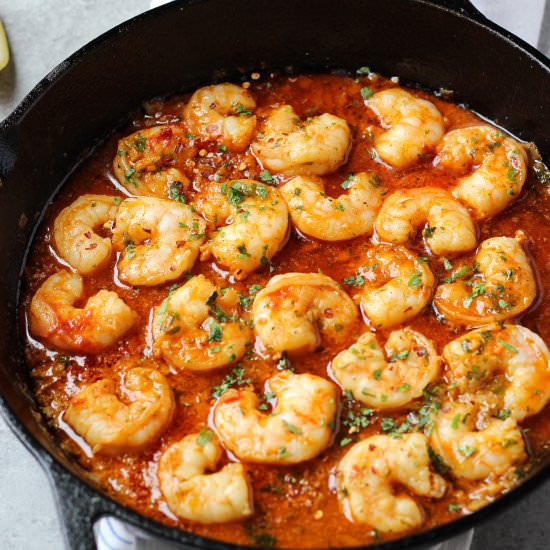 Portuguese Shrimp Mozambique - Recipe photo by Garden in the kitchen
