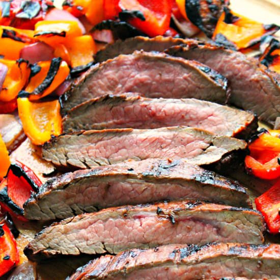 Grilled Marinated Flank Steak - Recipe photo by agoudalife