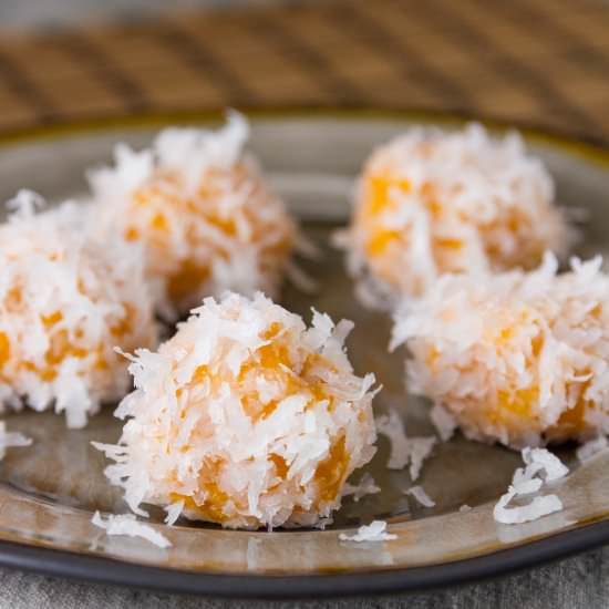 Sweet Potato Rice Balls - Recipe photo by dwayland