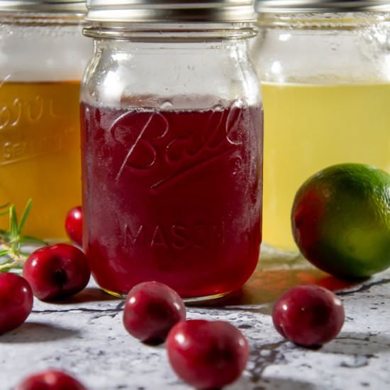How to Make Simple Syrup - Recipe photo by The Flour Handprint