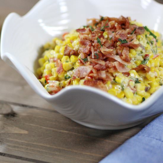 Creamy Skillet Corn - Recipe photo by Ereese