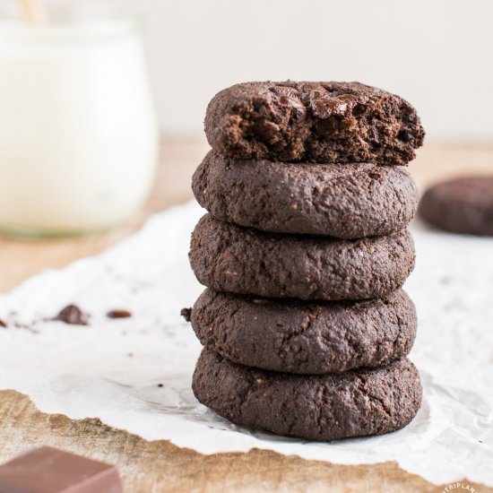 Vegan Chocolate Chip Cookies [GF] - Recipe photo by Nutriplanet