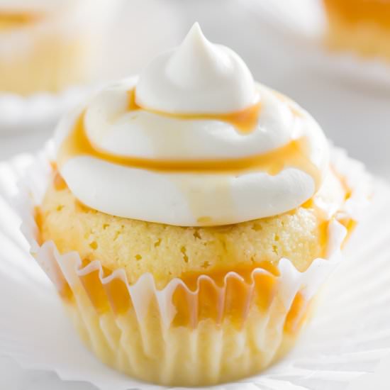 Keto caramel cupcakes - Recipe photo by sugarlesscrystals