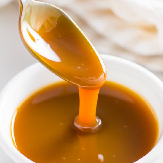 Keto caramel - Recipe photo by sugarlesscrystals