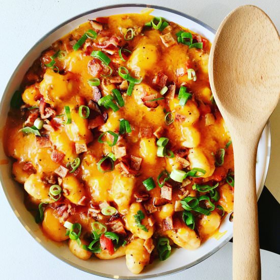 Cheeseburger Gnocchi - Recipe photo by PetersFoodAdventures