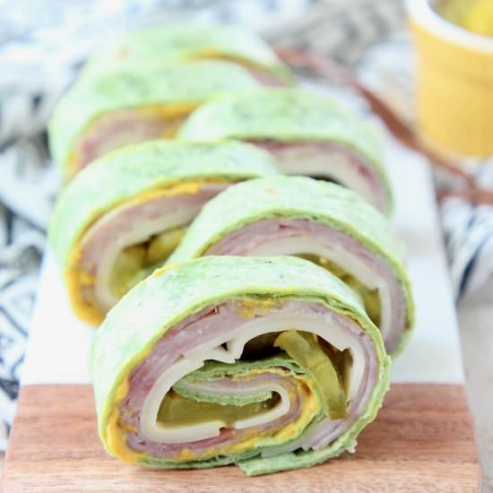 Cuban Sandwich Pinwheels - Recipe photo by Whitney Bond