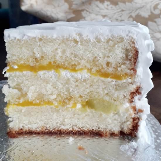 Eggless mango and kiwi cream cake - Recipe photo by Flours n frostings