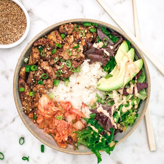 Vegan Bulgogi - Recipe photo by girlmeetsradish