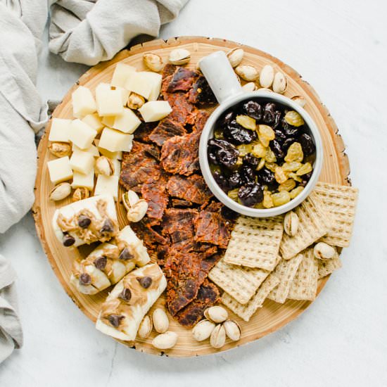 Beef Jerky Snacking Board - Recipe photo by SweetCayenne