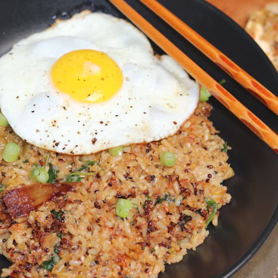 Kimchi Fried Cauliflower Rice - Recipe photo by chapiskitchen