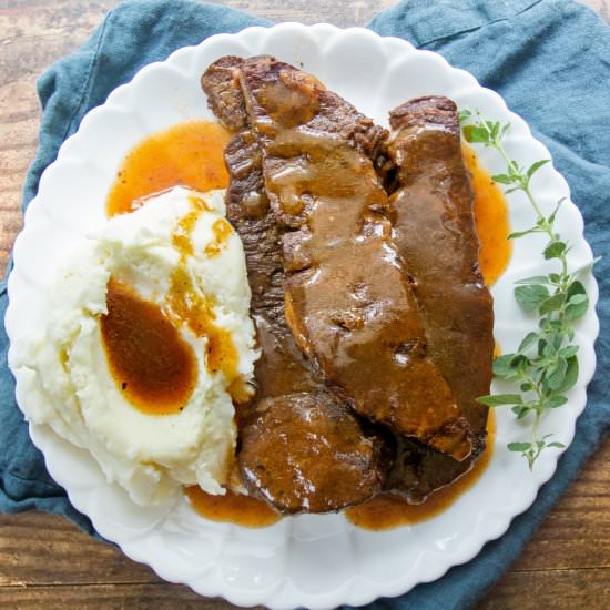 Instant Pot Ribs and Gravy - Recipe photo by Jaxx The Bearded Hiker