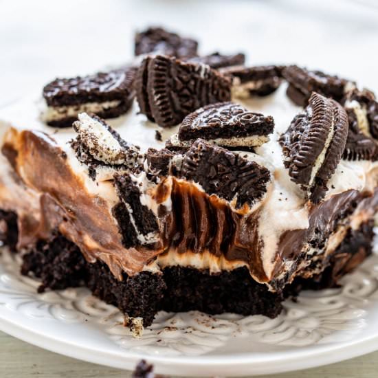 Oreo Brownie Lush - Recipe photo by Averie