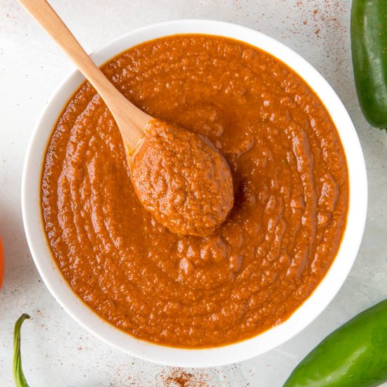 Ranchero Sauce - Recipe photo by ChiliPepperMadness