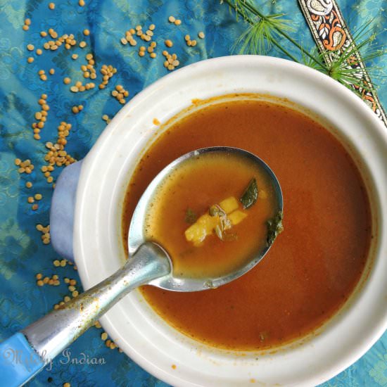 Pineapple rasam - Recipe photo by Mildlyindian