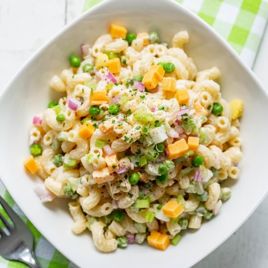 Southern Macaroni Salad - Recipe photo by Savingroomfordessert