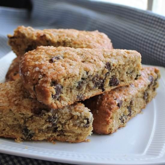 Oatmeal Peanut Butter Scones - Recipe photo by MyRecipeReviews