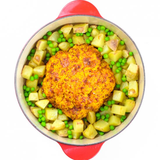 Vegan Roasted Cauliflower Tandoori - Recipe photo by healthymidwesterngirl