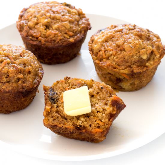 Morning Glory Muffins - Recipe photo by ChefSavvy