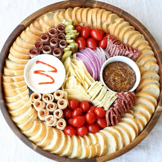 Mini Deli Sandwich Charcuterie - Recipe photo by bellyfull