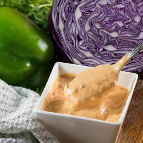 Homemade Thousand Island Dressing - Recipe photo by noshingwiththenolands