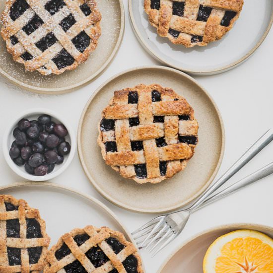 Vegan Blueberry Pie - Recipe photo by girlmeetsradish