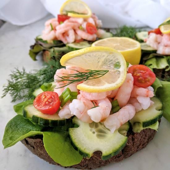 Swedish Räksmörgås - Recipe photo by dishnthekitchen