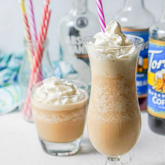 Low Carb Frozen Mudslide Cocktail - Recipe photo by MyLifeCookbook