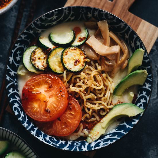 Easy Soy Milk Ramen - Recipe photo by gastroplant