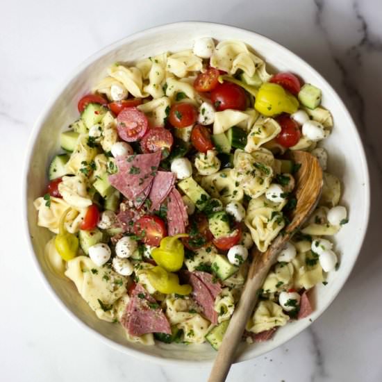 Italian Tortellini Salad - Recipe photo by the_gourmet_RD