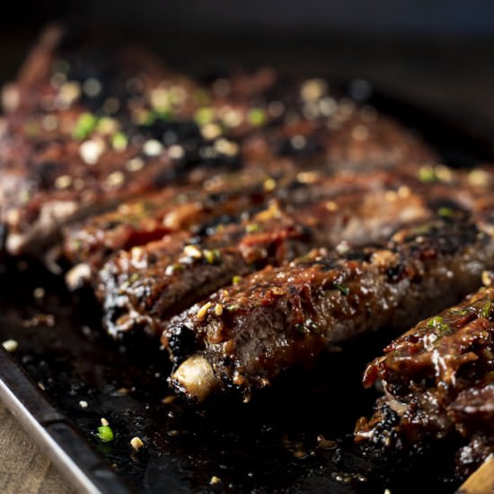 Thai BBQ Pork Spare Ribs - Recipe photo by Went Here 8 This