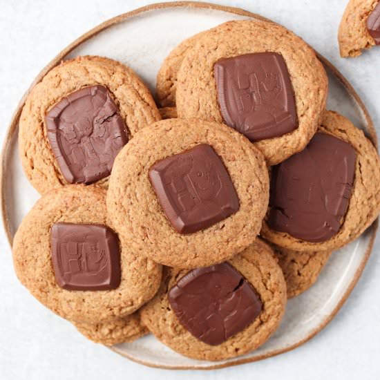 Chocolate Peanut Butter Cookies - Recipe photo by spinach4breakfast