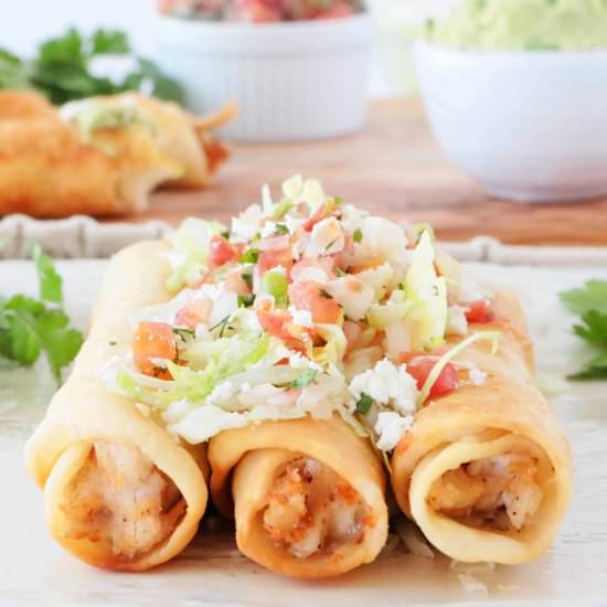 Chicken Flautas - Recipe photo by TheAnthonyKitchen.com