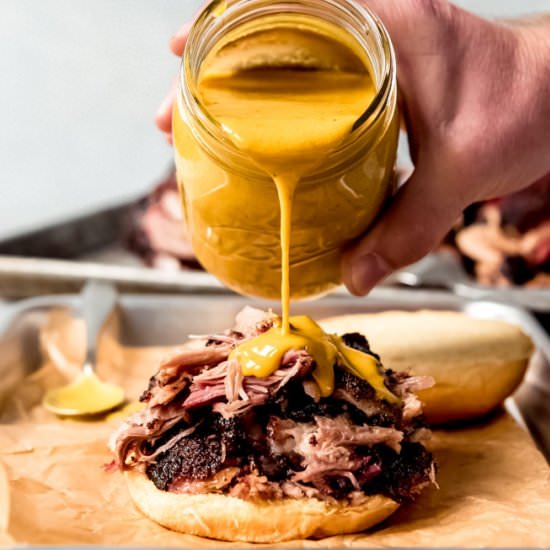 SMOKED PULLED PORK - Recipe photo by houseofnasheats