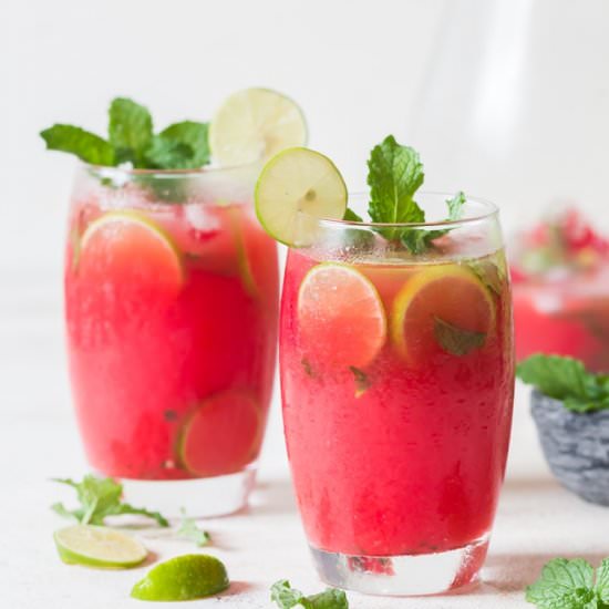 Watermelon Mojito - Recipe photo by currytrail