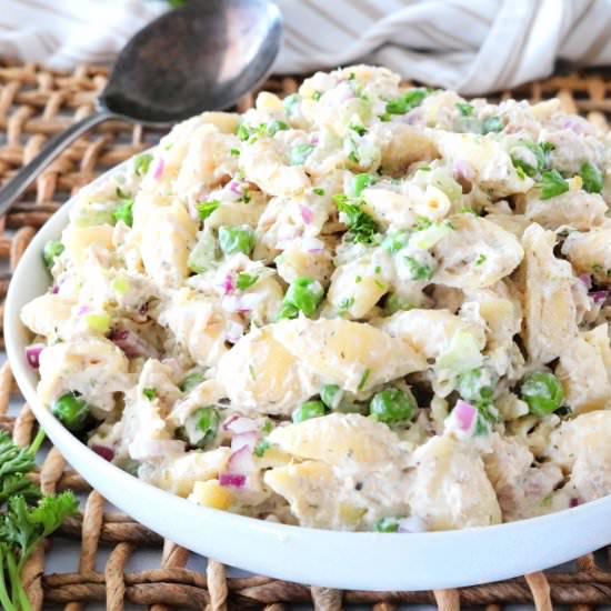 Tuna Pasta Salad - Recipe photo by TheAnthonyKitchen.com