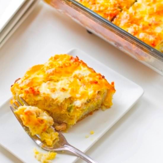 Cheesy Tater Tot Breakfast Casserole - Recipe photo by Ty Peay