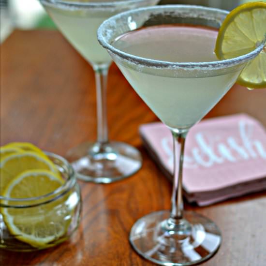 Lemon Drop Martini - Recipe photo by Small Town Woman