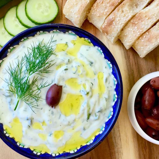 Tzatziki Sauce Recipe - Recipe photo by PetersFoodAdventures