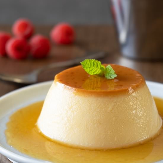 Crème Caramel - Recipe photo by El Mundo Eats