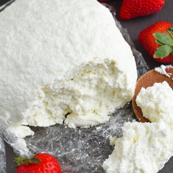 Homemade Farmer's Cheese (tvorog) - Recipe photo by olgainthekitchen